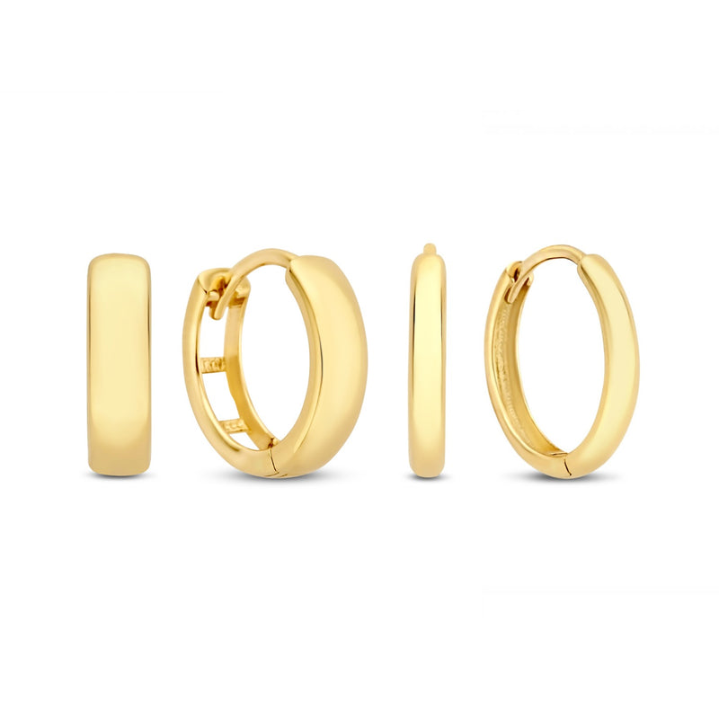 Isabel Bernard Cadeau d'Isabel 14 Karat | Gold Ohrringe Set IB90147-zoom-