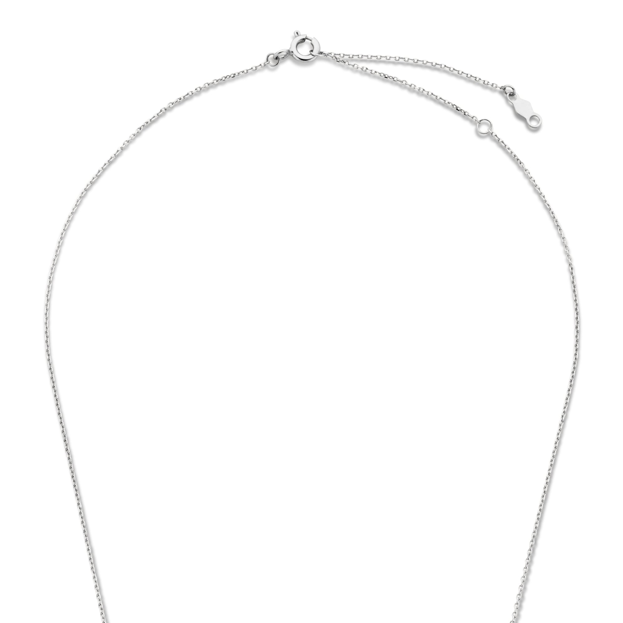 Isabel Bernard Saint Germain Nicole 14 Carat Whitegold Necklace IB340119