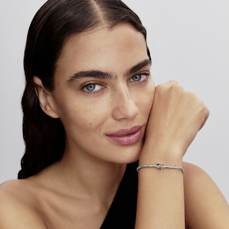 Pandora Moments 925 Sterling Silver Snake Mini Charm 794520C00-zoom-