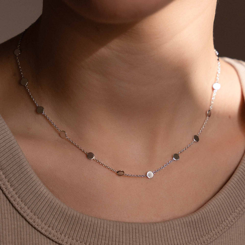 Violet Hamden Luna 925 Sterlingsilber Choker mit Monden VH15002-zoom-