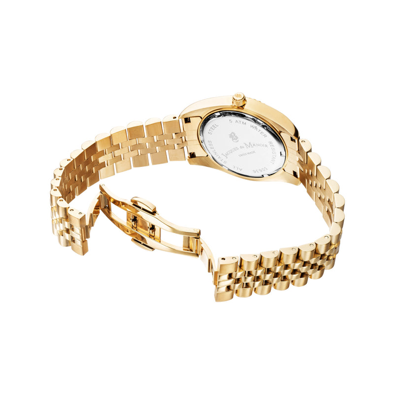Jacques du Manoir Inspiration damen Uhr Gold NRO.21-zoom-
