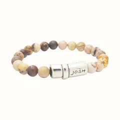 Josh Bruine Armband 09285-BRA-S/ZEBRA/L