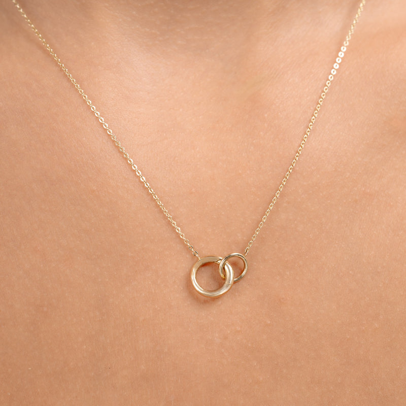 Isabel Bernard Le Marais Enlace 14 Karat Gold Halskette IB340177-zoom-