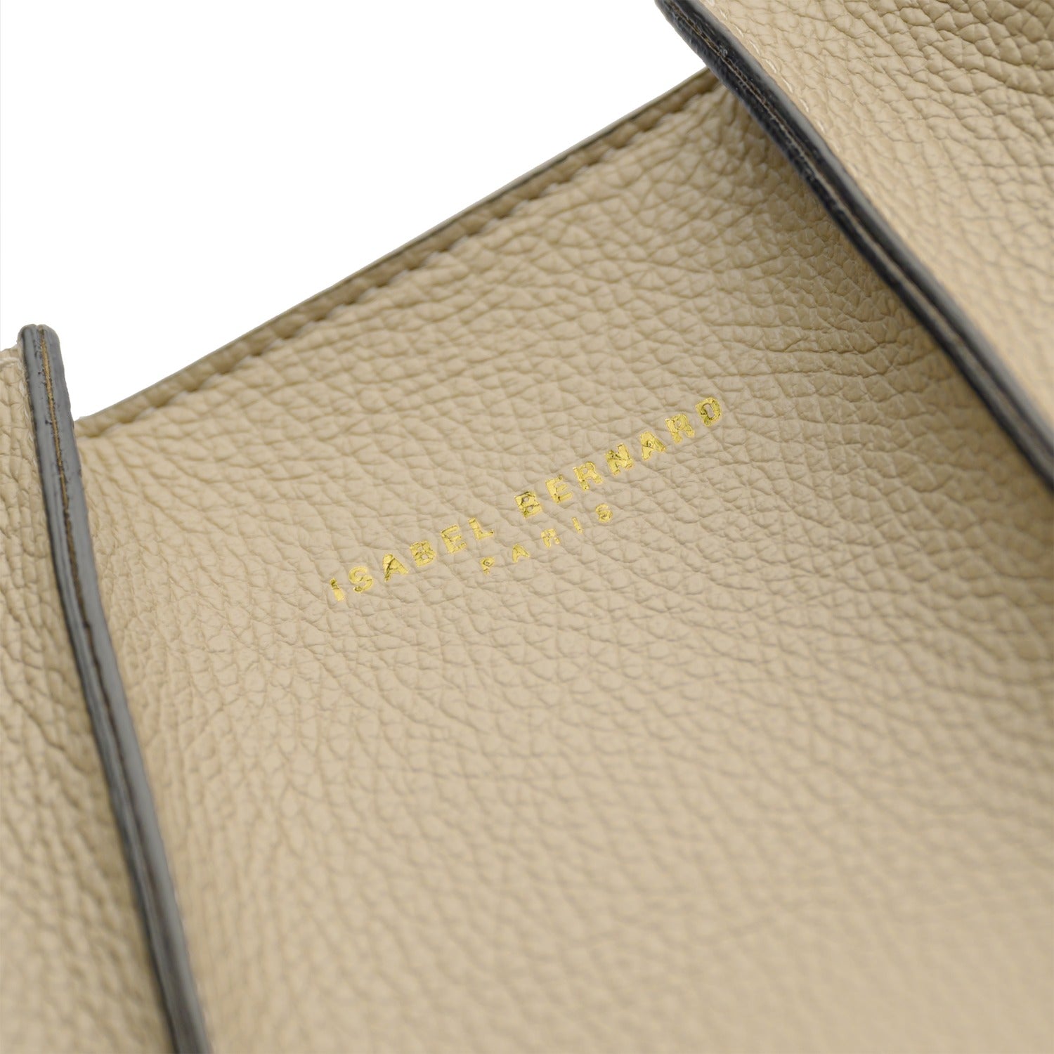 Isabel Bernard Femme Forte Macie Taupe Calfskin Shoulder Bag IB25074-078