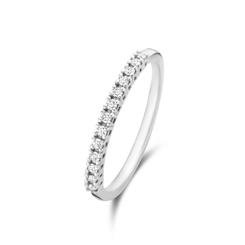 Isabel Bernard De la Paix Madeline 14 Karat | Weißgold Ring | Diamant 0.14 Karat | IBD330021-50-zoom-