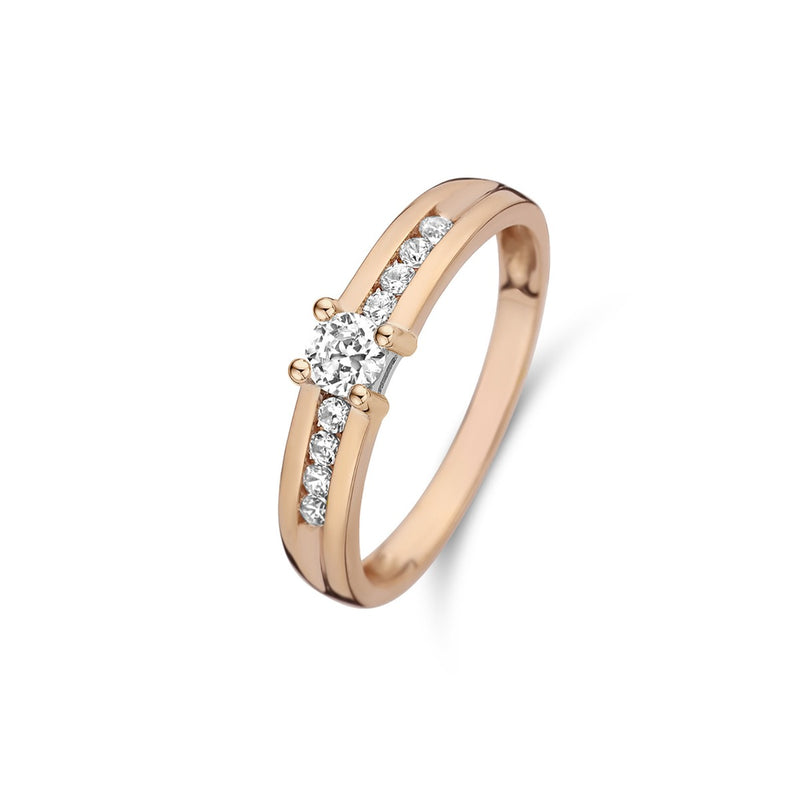 Isabel Bernard La Concorde Estee 14 Karat | Roségold Ring IB330075-50-zoom-