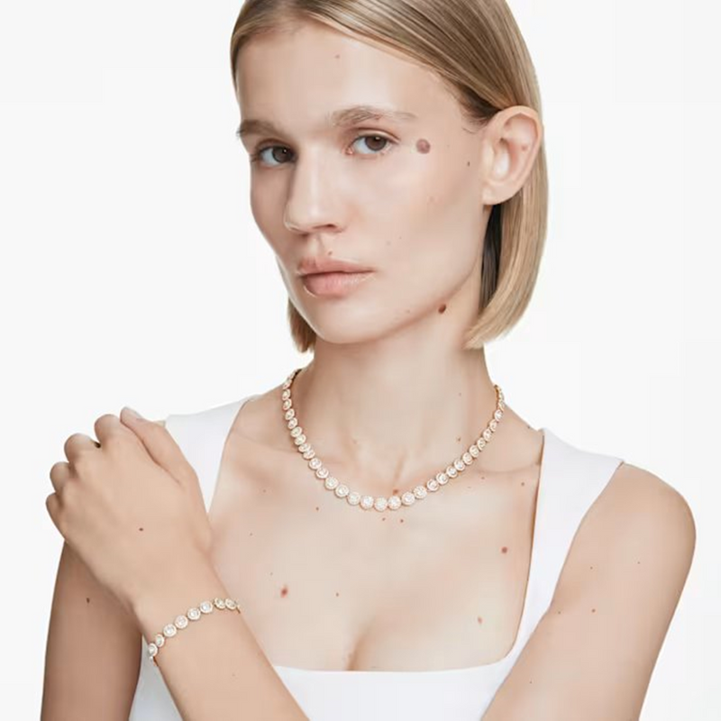 Swarovski Una Gold Coloured Set 5720506-zoom-