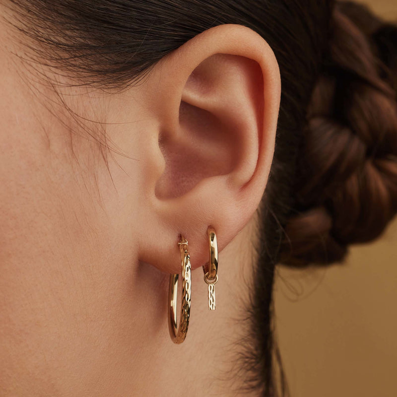 Isabel Bernard Rivoli Laura 14 Karat | Gold Reif-Ohrringe IB360160-zoom-