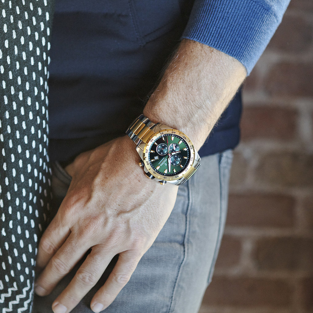 Festina Chrono Sport Gold Watch F20562-3