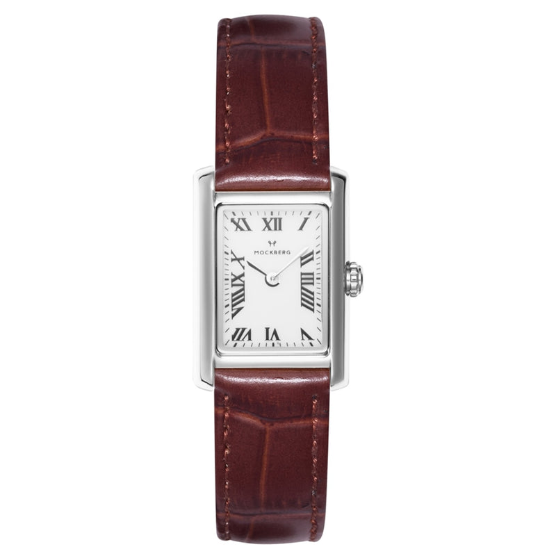 Mockberg Timeless Brown Leather Women's Watch MB0248-zoom-