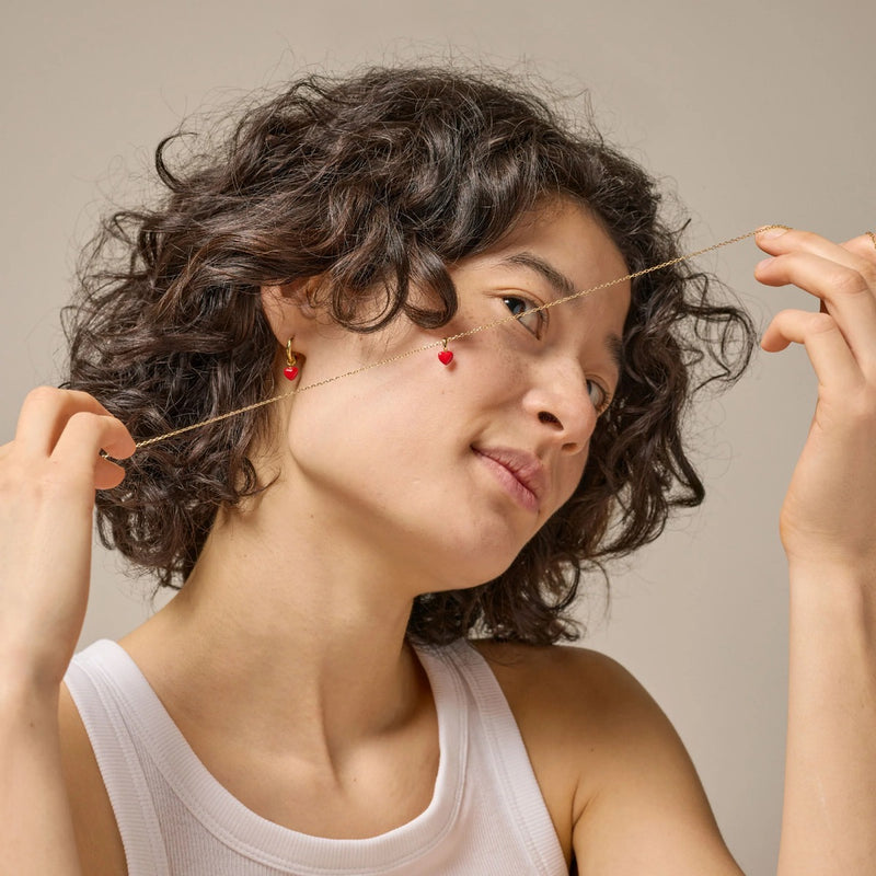 ENAMEL Copenhagen Collana Placcatura in oro 18 carati N127G-R-zoom-