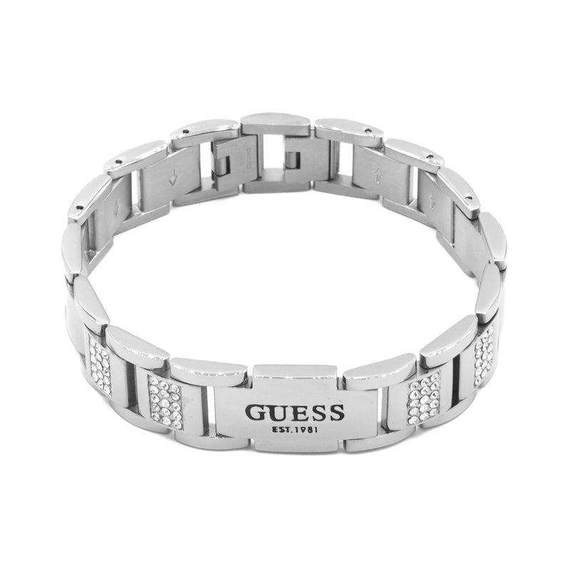 GUESS Frontiers Silberfarbene Armband JUMB01341JWSTT-U-zoom-