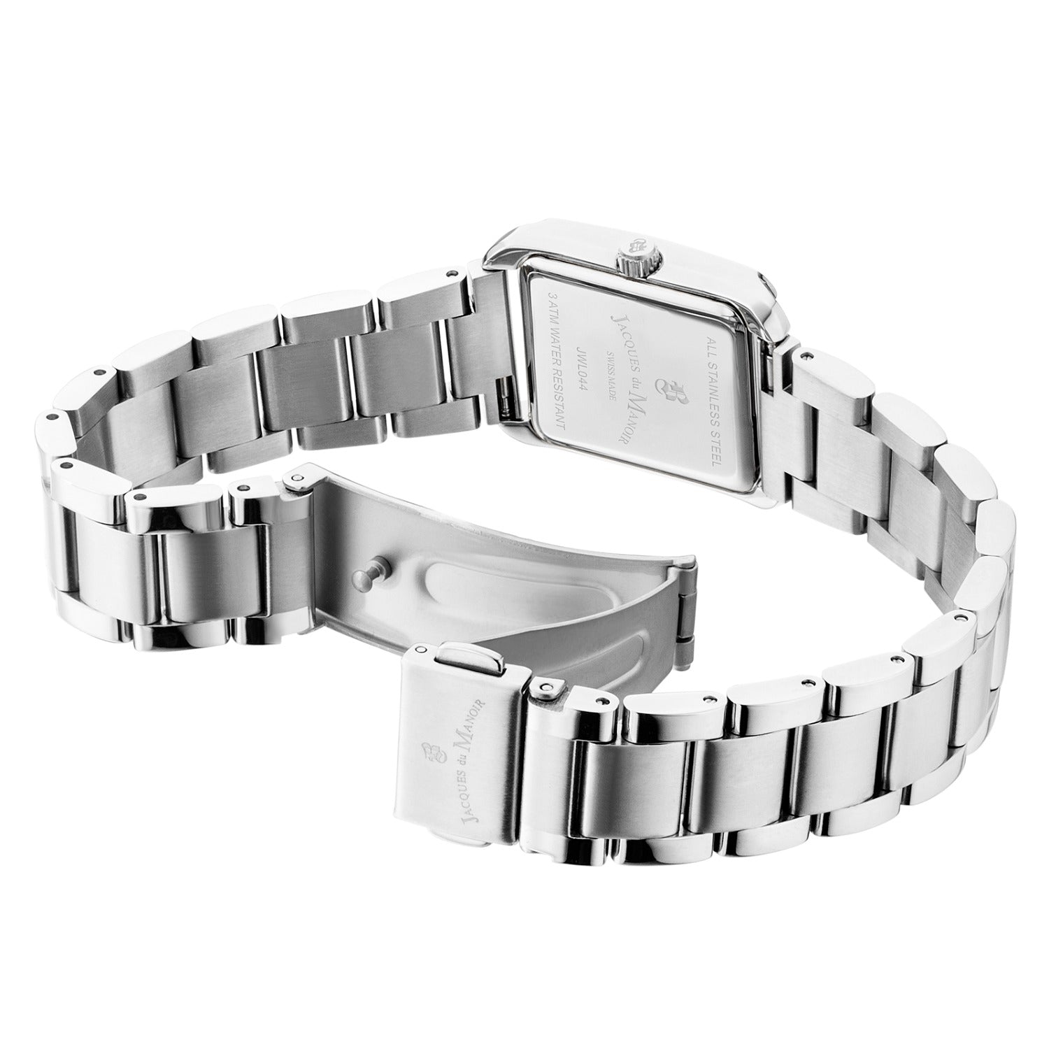 Jacques du Manoir Emily White Women's Watch JWL04401