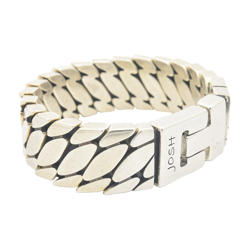 Josh Silberfarbene Armband 03497-BRA-S/L-zoom-