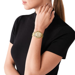 Michael Kors Lennox Gold Watch MK7229