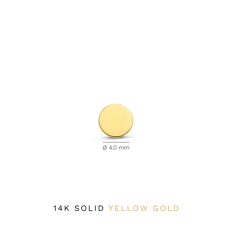 Isabel Bernard Le Marais damen Ohrknöpfe 585 Gold IB360196-zoom-