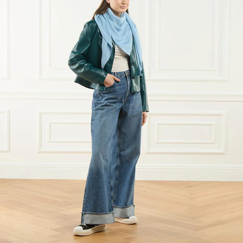 Lala Berlin Blue Cashmere Scarf 2001-A0533922-zoom-