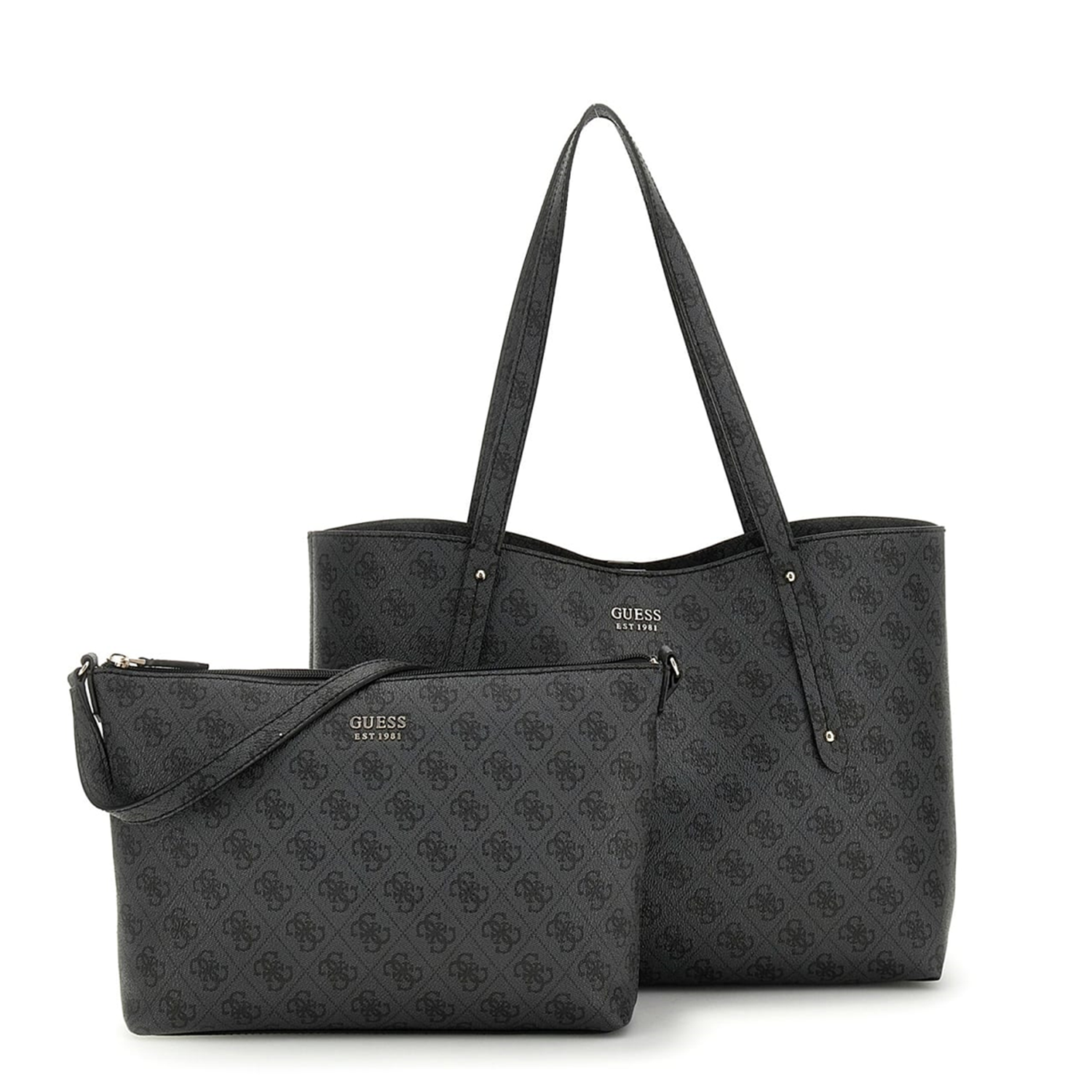 Guess Brenton Coal Logo Tote Bag HWLG96-48230-CLO