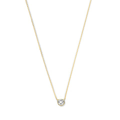 Violet Hamden Venus 925 Sterling Silver Gold-coloured Necklace with Birthstone VH340010-JUN