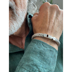 Josh Silver Bracelet 03507-BRA-S/L