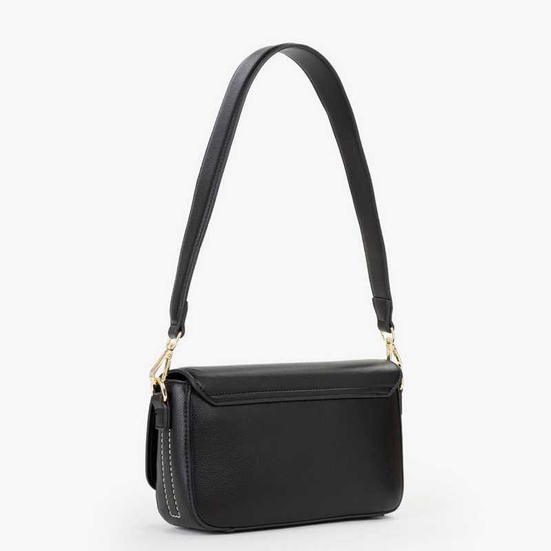 Valentino Bags Aury Re Black Shoulder bag VBS9OB09NERO-zoom-