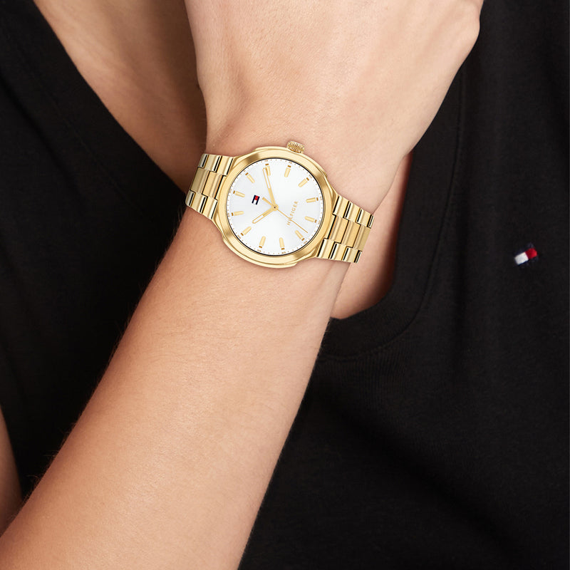 Tommy Hilfiger Gold Women's Watch TH1782819-zoom-