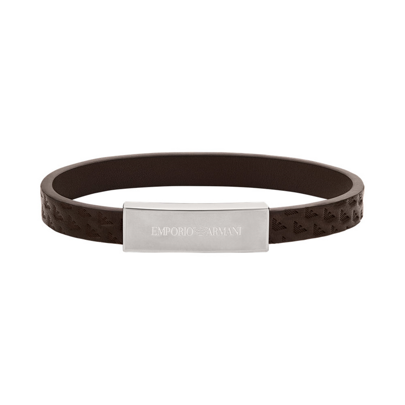 Emporio Armani Leather Bracelet EGS3251040-zoom-