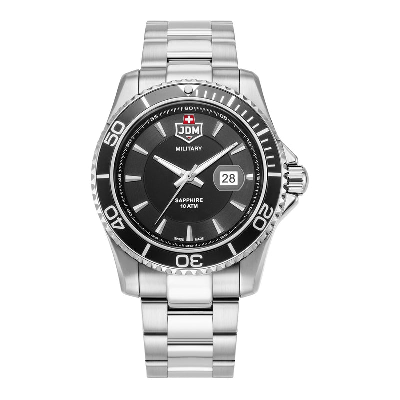 JDM Military Sierra Schwarze Herrenuhr JDM-WG022-03-zoom-