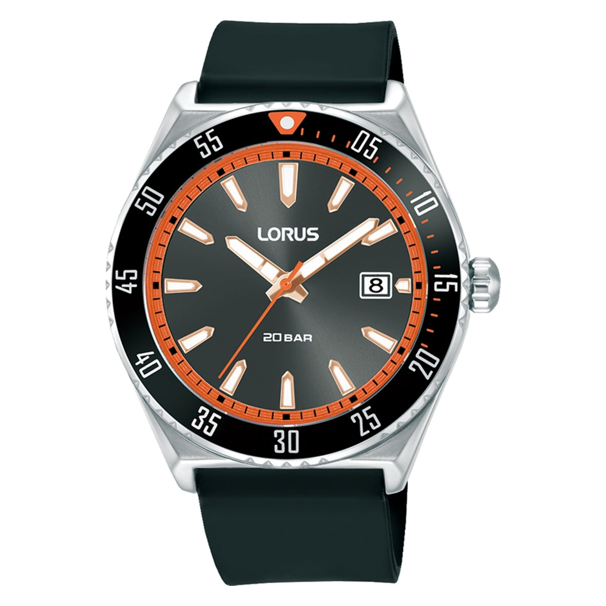 Lorus Silicone Strap Men's Watch RS959DX9