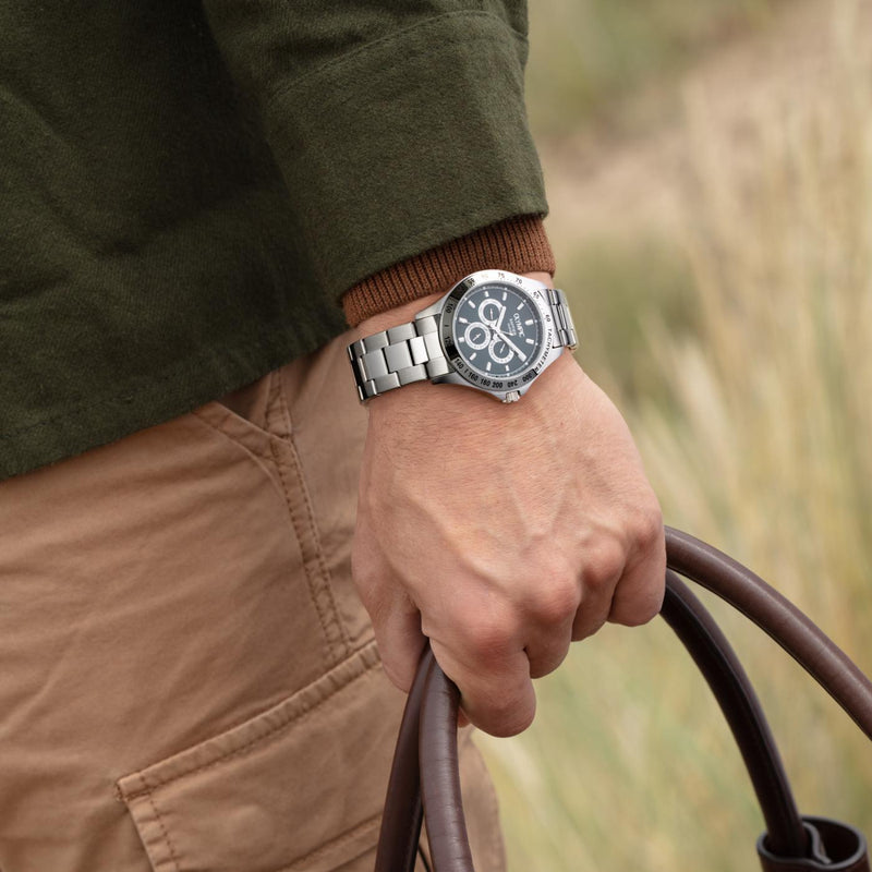 Olympic Jeffrey herren Uhr Silber OL89HSS051-zoom-