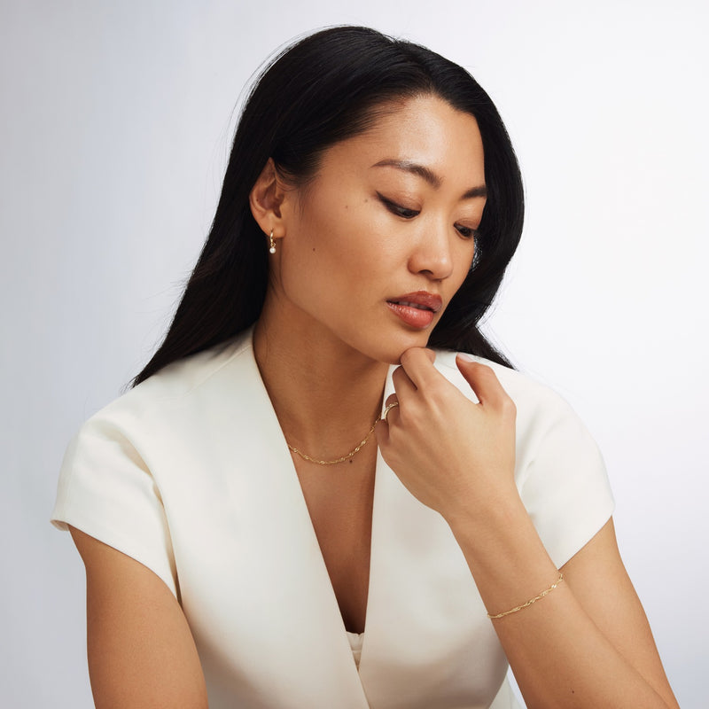 Isabel Bernard Rivoli Lilou 14 Karat | Gold Armband IB320077-zoom-