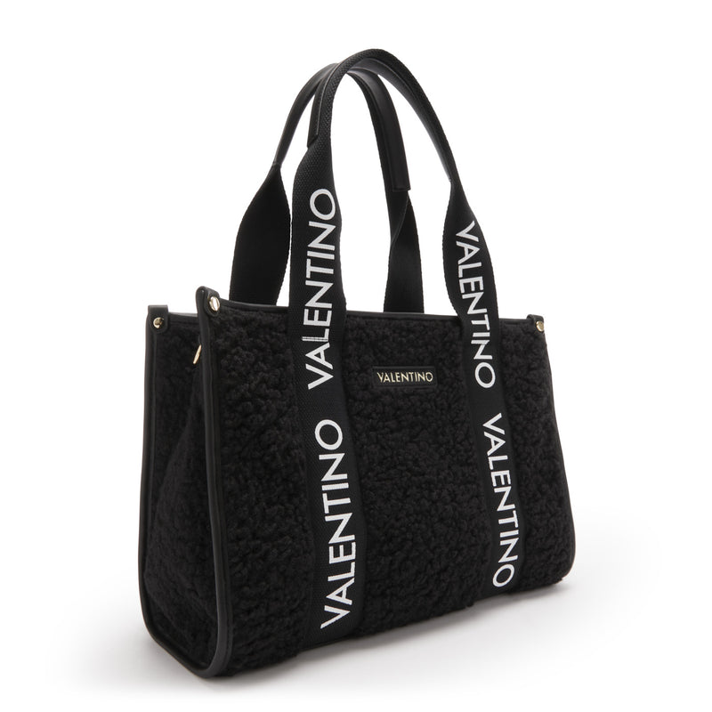 Valentino Bags Special Camy Zwarte Shopper VBS7L301NERO-zoom-