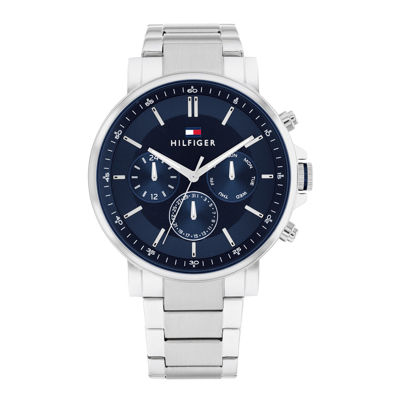Tommy Hilfiger Tyson herren Uhr Silber TH1710588-zoom-