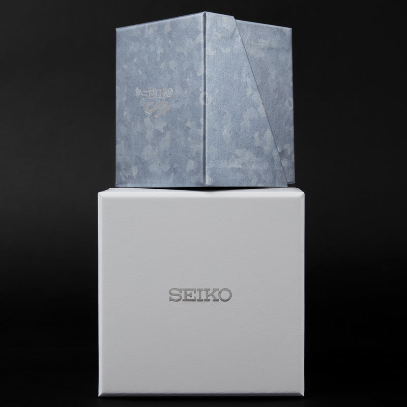 Seiko Chronograph herren Uhr Silber SSB397P1-zoom-