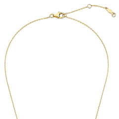 Isabel Bernard De la Paix Hanaé 14 Carat Golden Necklace | diamond 0.08 ct | IBD350007