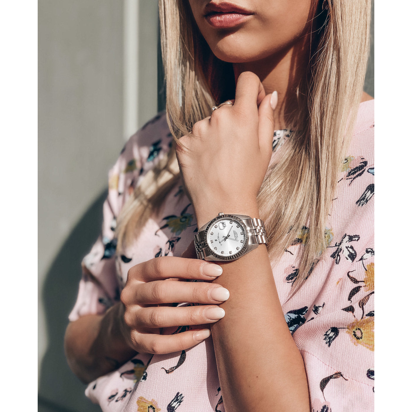 Jacques du Manoir Inspiration Silver Watch NRO.01