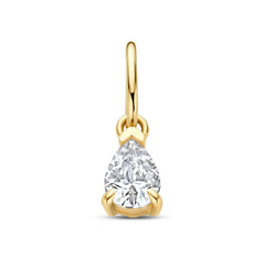 Isabel Bernard Le Marais Teardrop Zirconia 14 karat gold charm IB350062