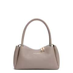 Isabel Bernard Honoré Eve Taupe Calfskin Leather handbag IB21133-078