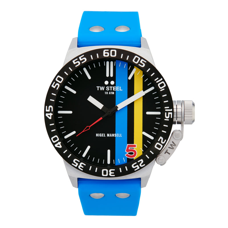 TW Steel Canteen - Nigel Mansell Blauw Heren Horloge 2002-TWCS113-zoom-