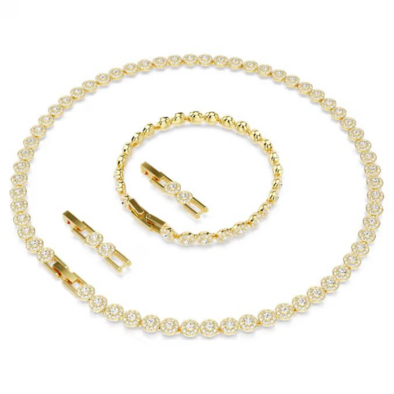 Swarovski Una Gold Coloured Set 5720506-zoom-