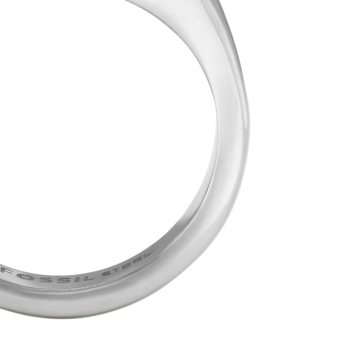 Fossil Silver-coloured Ring JF04603040-11