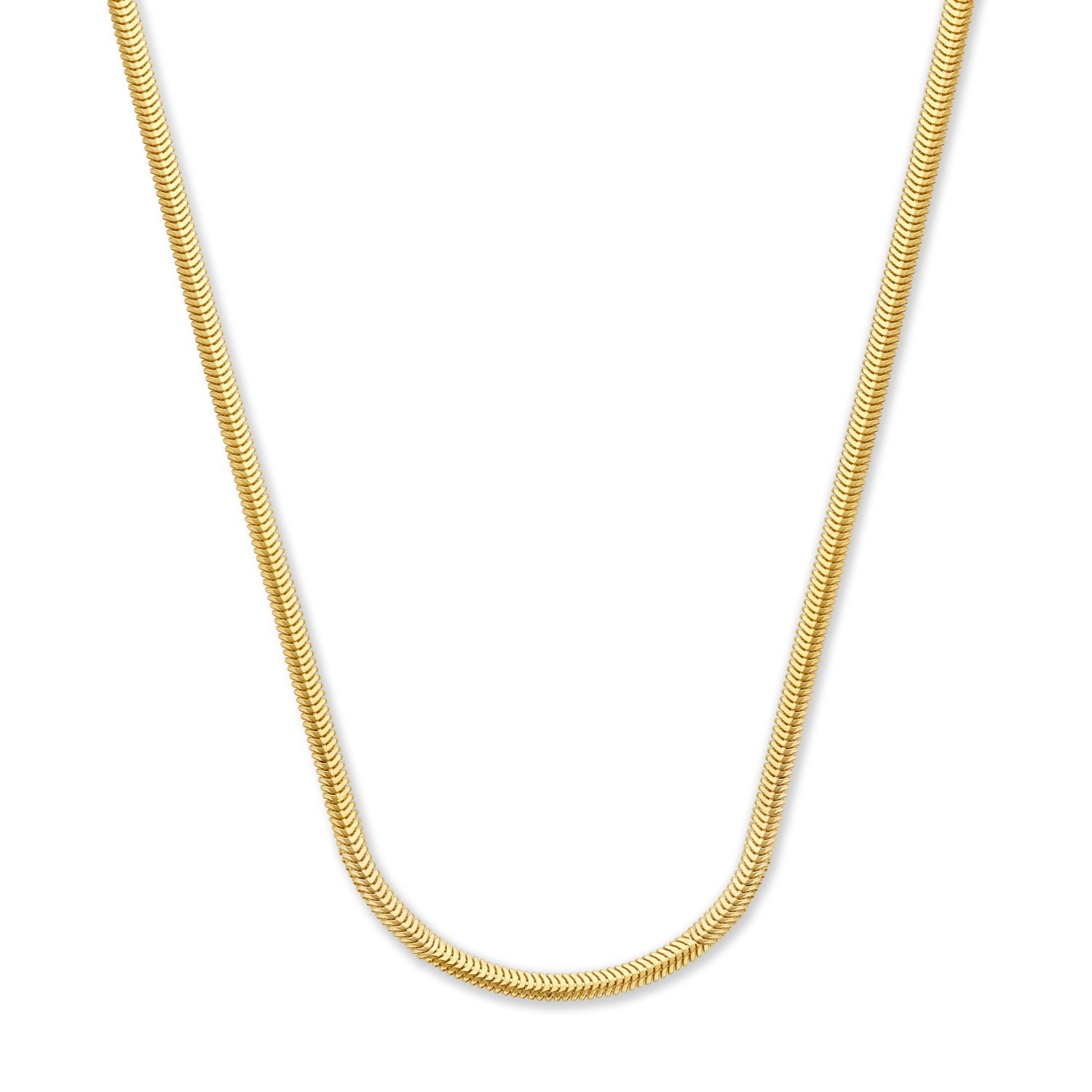 Isabel Bernard Aidee Leontine 14 Karat Gold Snake Necklace IB340176