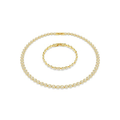 Swarovski Una Gold Coloured Set 5720506