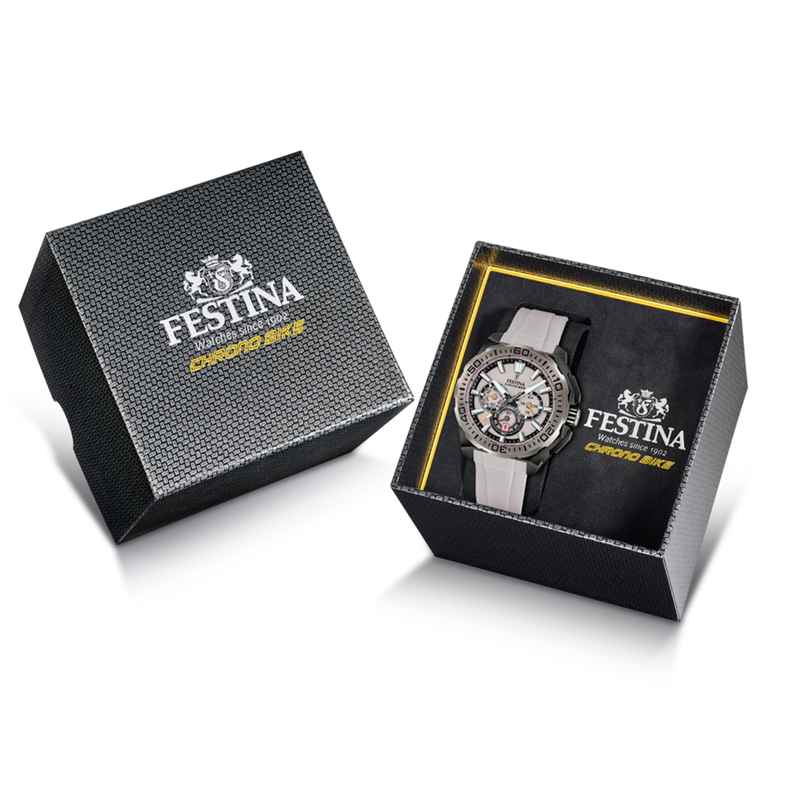 Festina Chrono Bike Braune Herrenuhr F20726/1-zoom-
