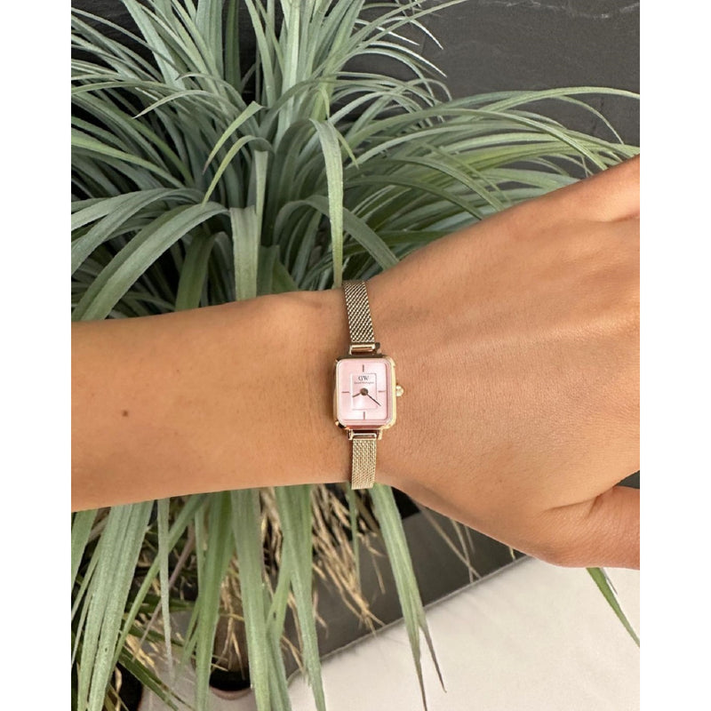 Daniel Wellington Quadro damen Uhr Gold DW00100655-zoom-