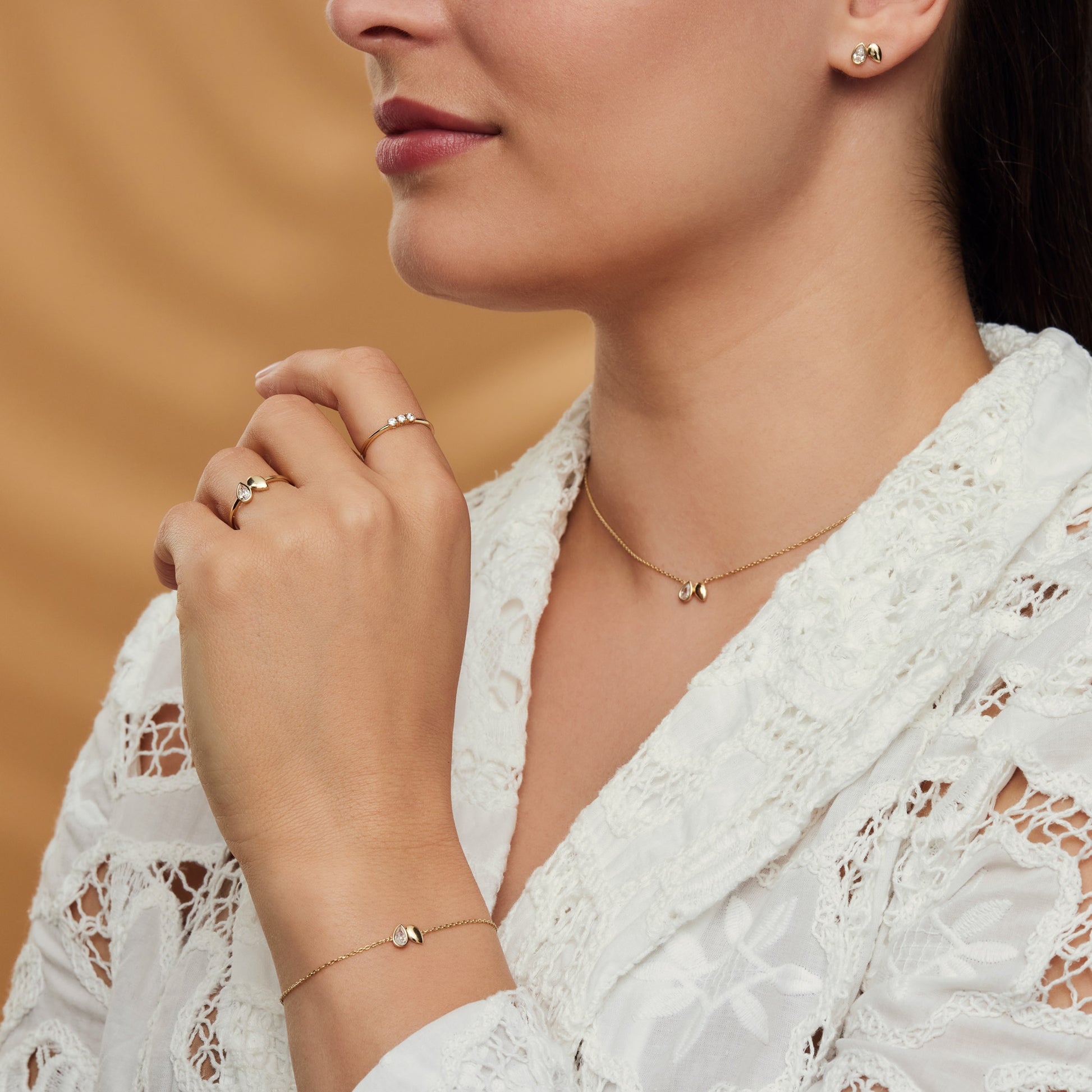 Beloro Jewels Monte Napoleone Natalia 9 carat gold Ring BO330005-52