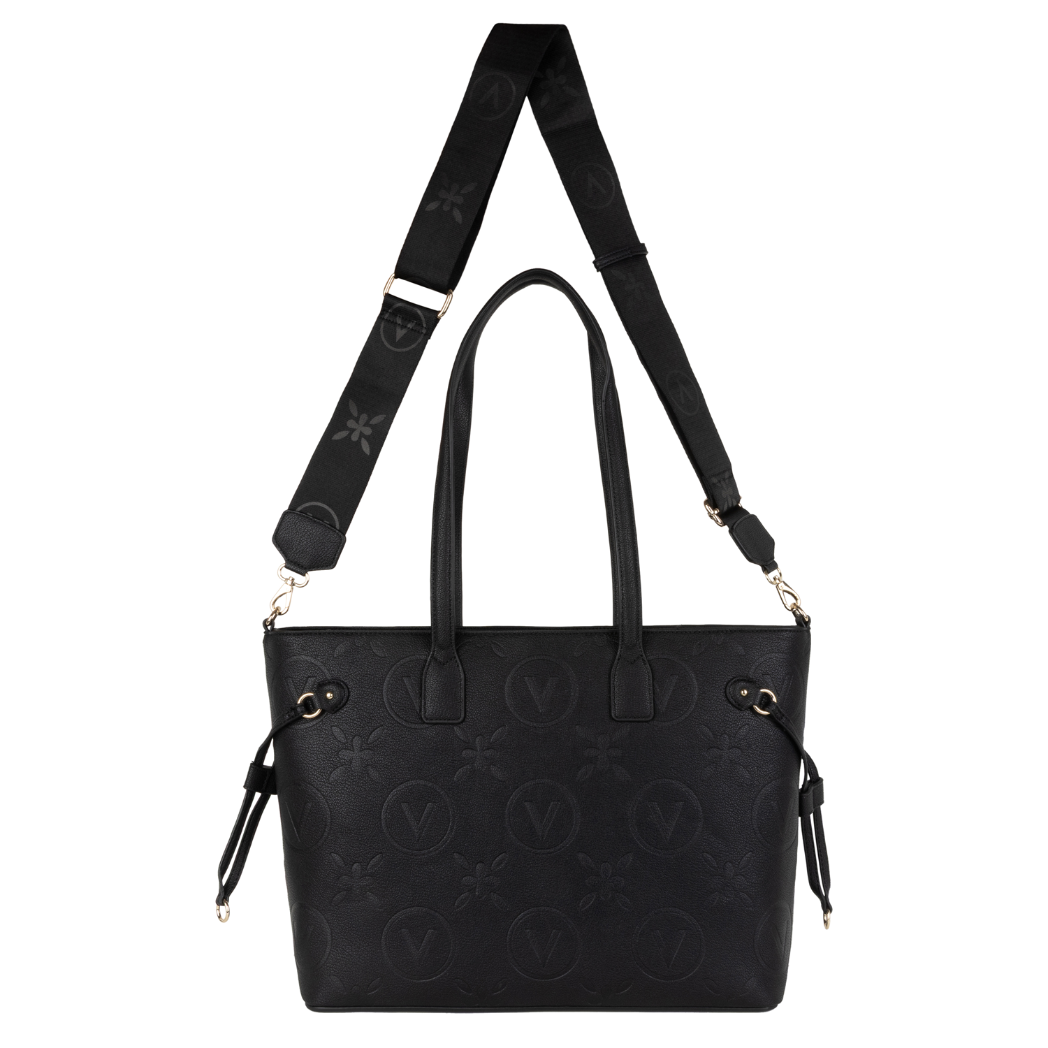 Valentino Bags Samba Re Black Shopper VBS8ZG01NERO