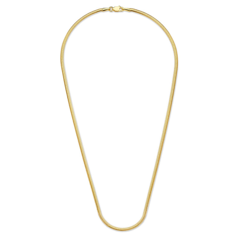 Isabel Bernard Aidee Leontine 14 Karat Goldene Schlangenkette IB340176-zoom-