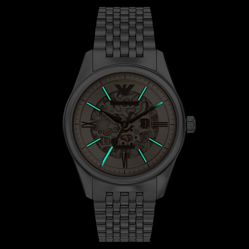 Emporio Armani Silver Dial Automatic Watch AR60095-zoom-