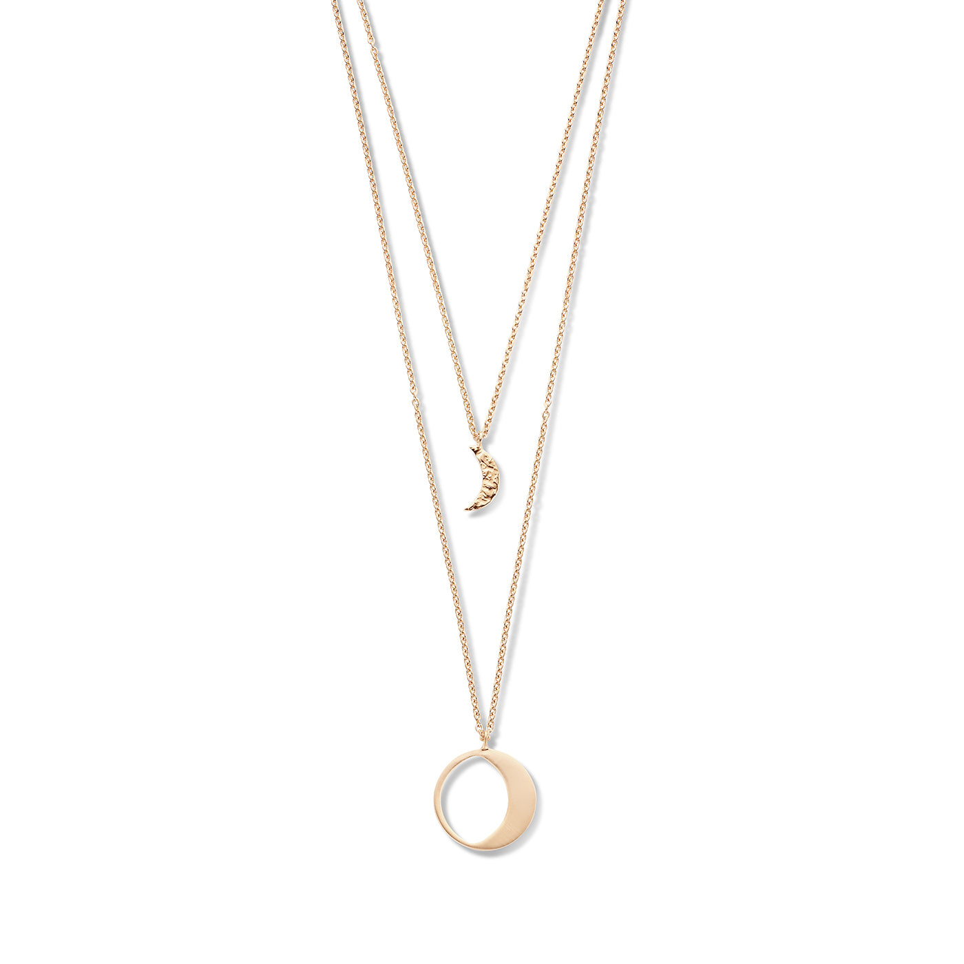 Violet Hamden Luminous Luna Rosegold Necklace VH10105 (Adjustable between 40-50 cm)